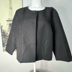Spense Charcoal Textured Women's Cape
